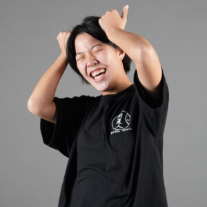 肉美人ブラックTシャツです。