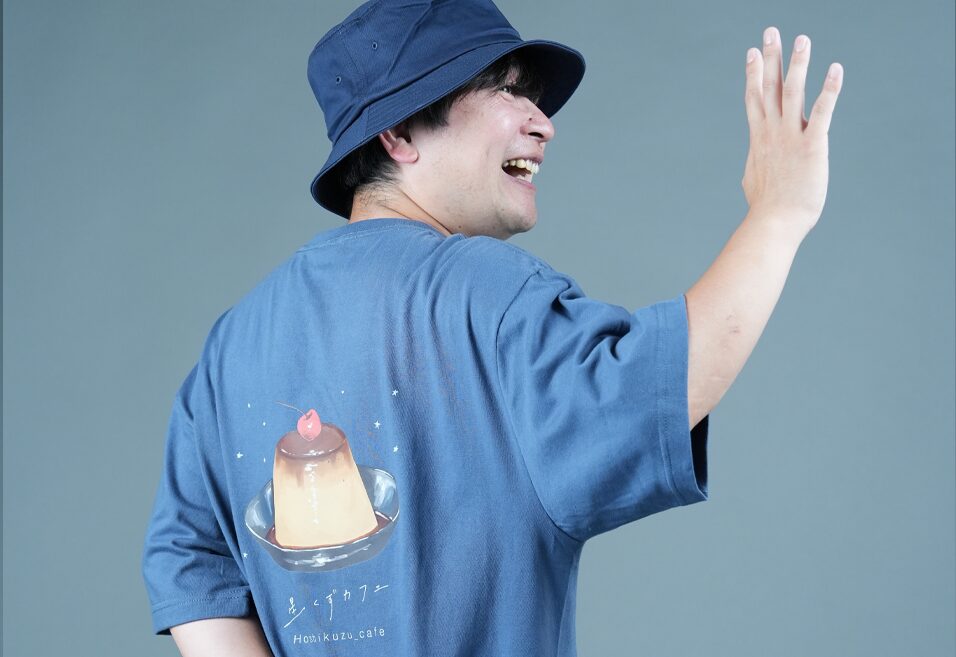 星くずカフェのプリンロゴがグッズになりました